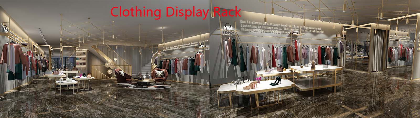 Clothing display rack professional manufacturer