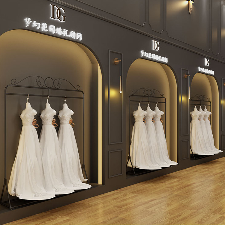 wedding dress display case