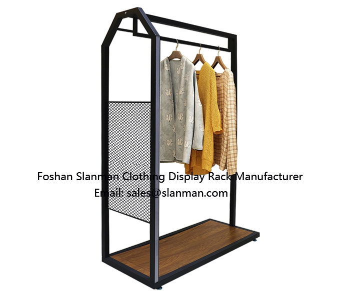 Clothes Retail Store LED Display Rack for the Middle East Fashion Women Clothes Display Stand