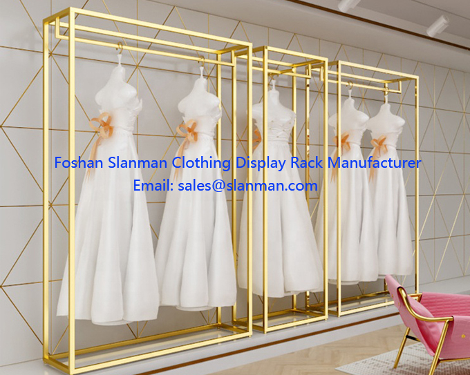 la Diva bridal Wedding Dresses Shop Decoration Wedding Dress Bridal Gown Display Rack