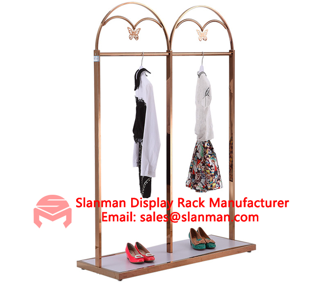 Commercial Boutique Retail Store Clothing Display Rack For Sale